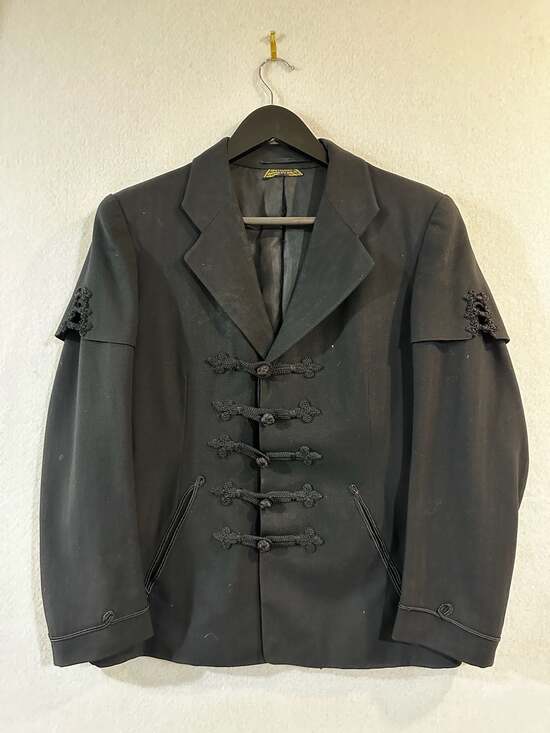 Gutmann Other - Vintage 1940s Gutmann Föhercegi Udv. Szállító Black Military Style Dolman Jacket